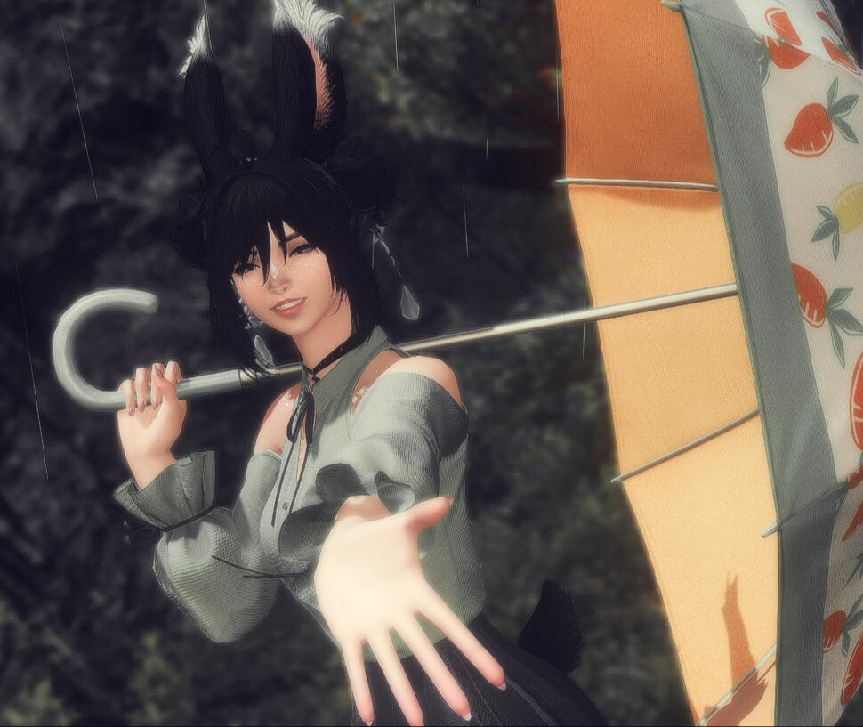 Dancing in the Rain, by Wisp